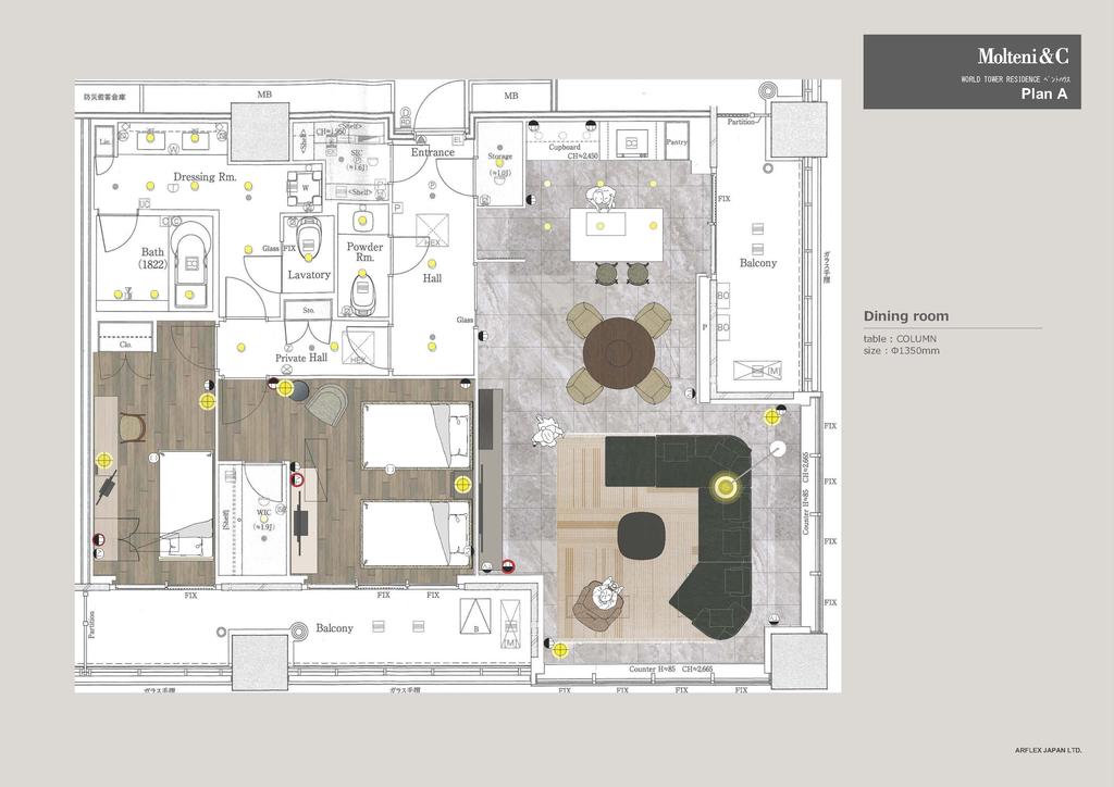 World Tower Residence — 46th-Floor Penthouse — photo 10